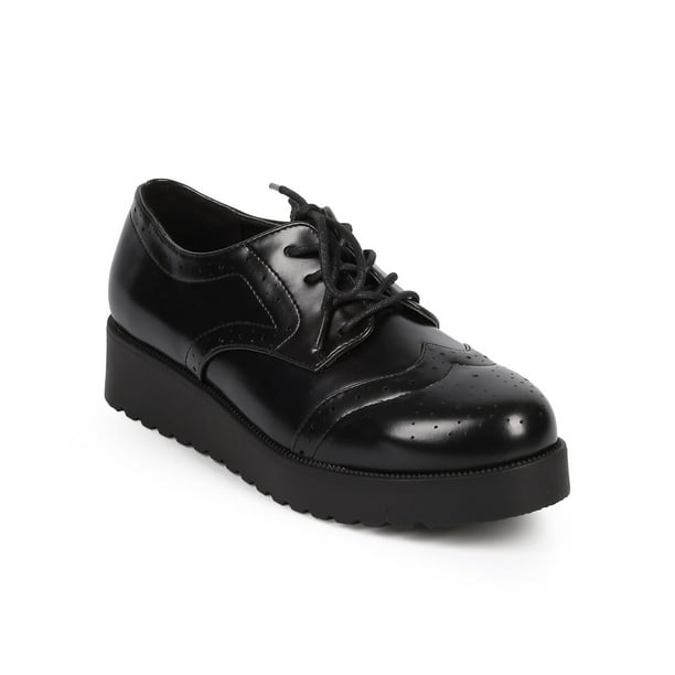 round toe brogue