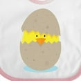 thumbnail image 4 of Inktastic Baby Chick in Egg Boys or Girls Baby Bib, 4 of 4