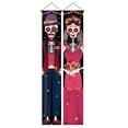 thumbnail image 3 of Halloween Banner Door Scary Lightweight Creative Hanging Porch Signs for Outdoor D, 3 of 9