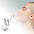 thumbnail image 1 of Pinza nasal de silicona y metal, alisadora y reafirmante, cómoda de llevar para todo tipo de pieles, herramienta de belleza diaria portátil para moldear la nariz, 1 of 6
