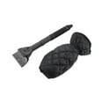 thumbnail image 1 of Removedor de hierro retráctil para parabrisas de coche con guante, herramienta de eliminación de nieve para coches, camiones, SUV, Vie ajustable , Guante negro, 1 of 9
