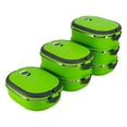 thumbnail image 6 of Lunch Box Container Thermal Lunch Box Stainless Steel Insulated Food Storage Supper Dinner Lunch Box 1 Layer Green, 6 of 8