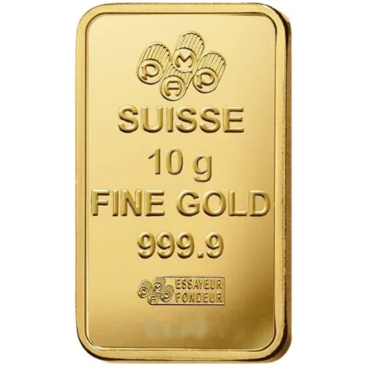 10 grams PAMP Suisse Rosa Gold Bar .9999 pure