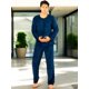 thumbnail image 3 of Pijama De Hombre Afelpada Pantalón Sudadera Tela Polar Suave, 3 of 5