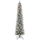 thumbnail image 1 of Árbol de Navidad Puleo International flocado de 2 m con 300 luces, 1 of 2