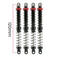 thumbnail image 3 of Amortiguador de Resorte Ajustable de Aceite de 4 Piezas para 1/10 D90 SCX10 TRX4 RC Car Truck Crawler, 120 Mm, 3 of 5