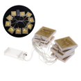 thumbnail image 4 of DOLITY Homyl 10 LED String Lights Eid Ramadan Festival Decoration Christmas Wedding Square Shape, 4 of 9