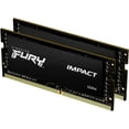 thumbnail image 1 of Kingston Fury Impact 16Go 3200MHz DDR4 SO-DIMM Dual Memory Kit (2 x 8Go) (KF432S20IBK2/16), 1 of 5