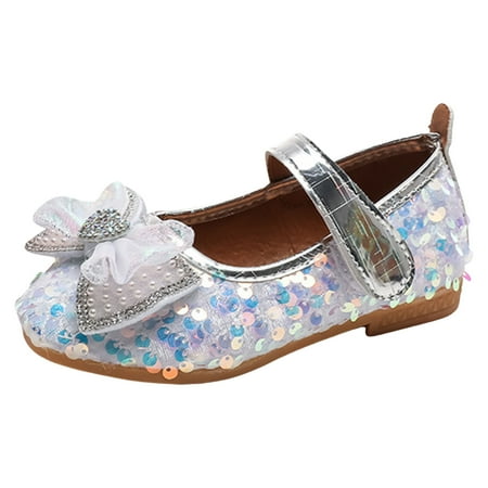 

Girls Sandals Fashionable New Pattern Sequin Bow Decoration Cute Flat Bottomed Comfortable Lightweight Shoes Rhinestone Sandals for Girls Girl Wedge Toddlers Sandals Girls Sandals Youth Flat Sandals