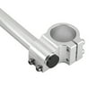 thumbnail image 4 of Manillar De Aluminio De Agarre De Moto Sunnimix Universal CNC Plata 35mm, 4 of 6