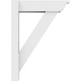 thumbnail image 3 of 7"W X 16"D X 22"H Traditional Architectural Grade PVC Outlooker with Traditional Ends, 3 of 8