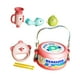 thumbnail image 4 of Juguetes de tambor musicales,Juguetes de tambor musical para el aprendizaje de la educación temprana,Juego de instrumentos musicales de percusión portátil,Juguetes de sonido rosa, 4 of 9