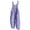 Purple, variant on Taylonsss Clearance Women's Fashion Loose Print Lace Up Pants Wide Leg Pocket Jumpsuit