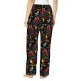 thumbnail image 3 of Balery Monster Truck print Women's Pajama Pants,Ultra Lightweight Pjs,Lounge Pant-Large, 3 of 9