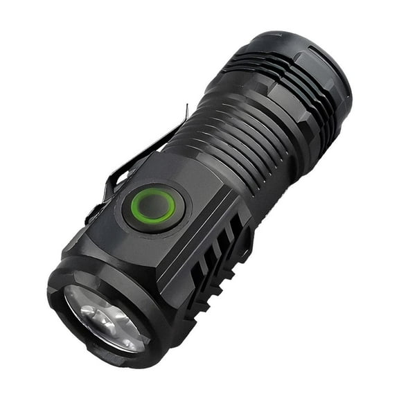 Flashlight with White Laser, Portable for Outdoor Long-range Use.