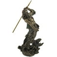 thumbnail image 3 of Veronese Design WU70787A4 Poseidon - God of The Sea Cold Cast Bronze Figurine, 3 of 4