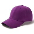 thumbnail image 1 of 1 PCS Unisex Cap Casual Plain Mesh Baseball Cap Adjustable Snapback Hats For Women Men Hip Hop Trucker Cap Streetwear Dad Hat54cm-60cm Gao Jinjia LED, 1 of 2