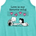 thumbnail image 2 of Peanuts - Lucy And Schroeder Valentine's Piano - Toddler and Youth Girls A-line Dress, 2 of 5