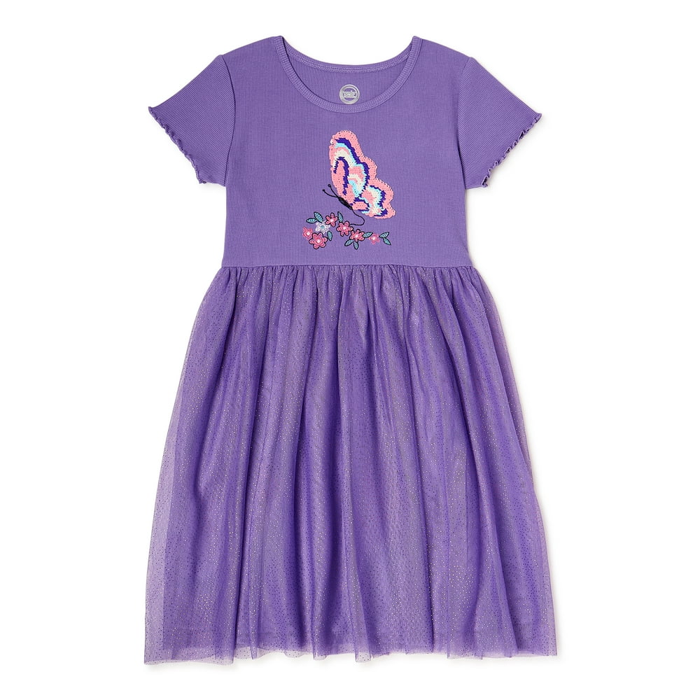 Wonder Nation Wonder Nation Girls Tutu Dress, Sizes 418 & Plus