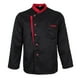 thumbnail image 1 of Chaqueta Chaqueta Baker Ropa Chaqueta de Trabajo Manga Larga Chef Gastronomía Negro Zulema chaqueta de chef hombres uniformes mujeres, 1 of 8
