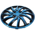 thumbnail image 3 of Miangastore 1Pc Car Wheel Case Hubcap 15.55 Inch Hubcap for Car Hub Auto Refit Accessory (Blue Black), 3 of 9