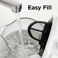 thumbnail image 5 of OVENTE Electric Kettle, 1.5L Borosilicate Glass Countertop Water Heater and Boiler for Coffee or Tea, BPA-Free, Auto Shut-Off, Boil-Dry Protection, Removable and Washable Spout Filter, White KG83W, 5 of 8