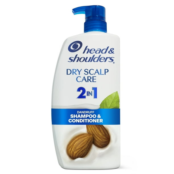 Head & Shoulders 2 in 1 Dandruff Shampoo and Conditioner, Dry Scalp