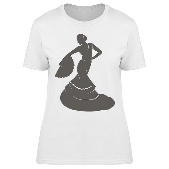Traditional Spanish Dance T-Shirt Women -Image by Shutterstock, Female 3X-Large
