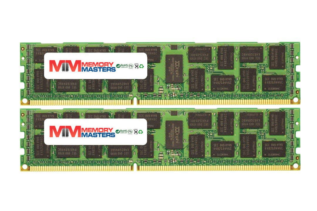 DDR3-1600MHz PC3-12800 ECC RDIMM 1Rx4 1.35V Registered Memory for Server/Workstation MemoryMasters 16GB 2x8GB