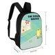 thumbnail image 2 of La Morsa Cantante-theme Backpack, Campus style schoolbag Bookbag with Adjustable Shoulder Straps And Large Zip Compartment, Unisex Travel Bags., 2 of 6