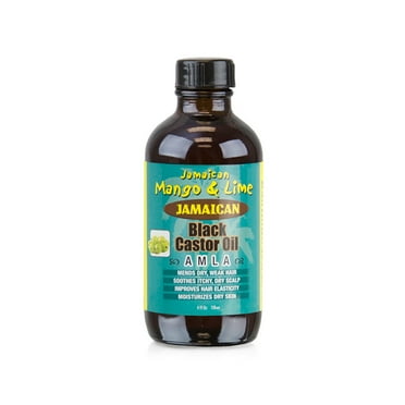 Jamaican Mango & Lime - Jamaican Black Castor Oil [AMLA] 4 Oz. * BEAUTY TALK LA *