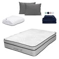 thumbnail image 1 of Colchón King Size Restonic Lipa + Almohada 2Pack + Protector Cloud + Sábanas Softy, 1 of 8