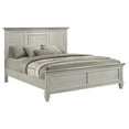 thumbnail image 3 of Franco Wood Eastern King Panel Bed Distressed White, 3 of 8