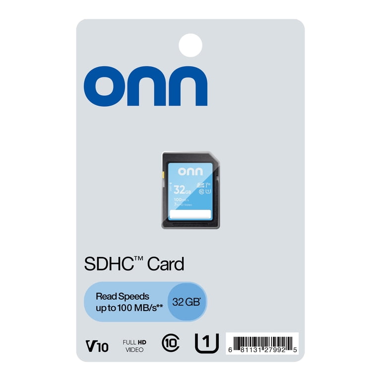 onn 32GB SDHC Memory Card Full HD for DSLR Cameras photo 5