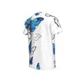 thumbnail image 5 of Honeii Blue Flying Butterflies Print Kids Boy T-Shirt,Breathable Round Neck Tee,Stylish Summer Tee for Boys, for Outdoor Activities and Casual Wear, 5 of 7