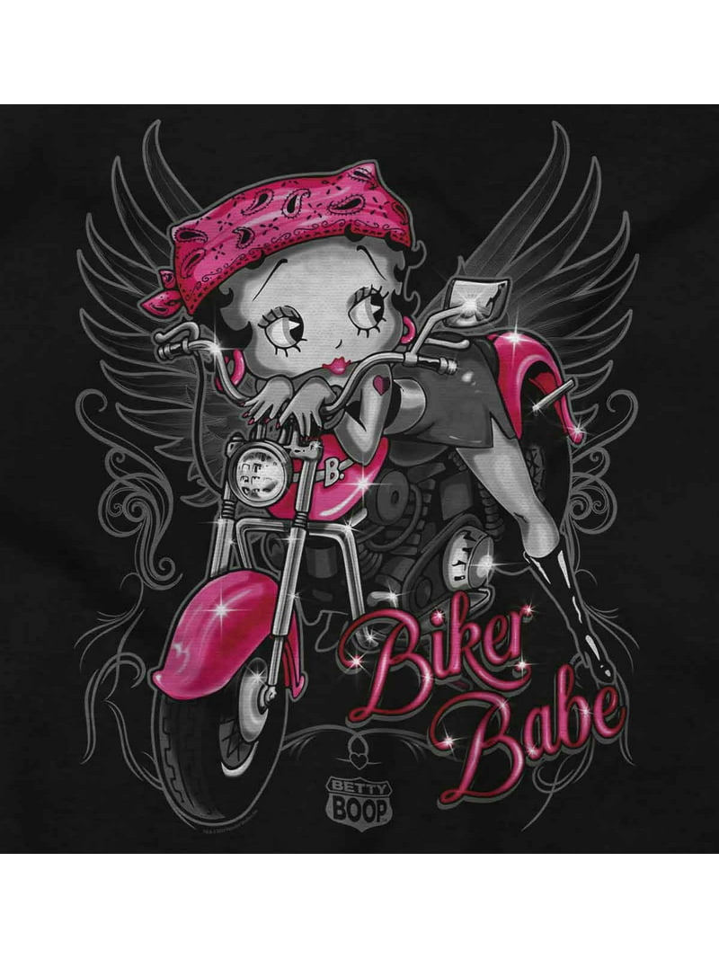 All Every Betty Boop Biker Betty Women's Sweatshirt