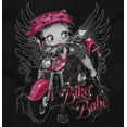 thumbnail image 2 of Vintage Betty Boop Cartoon Biker Babe Women Crewneck Sweatshirt Brisco Brands S, 2 of 5