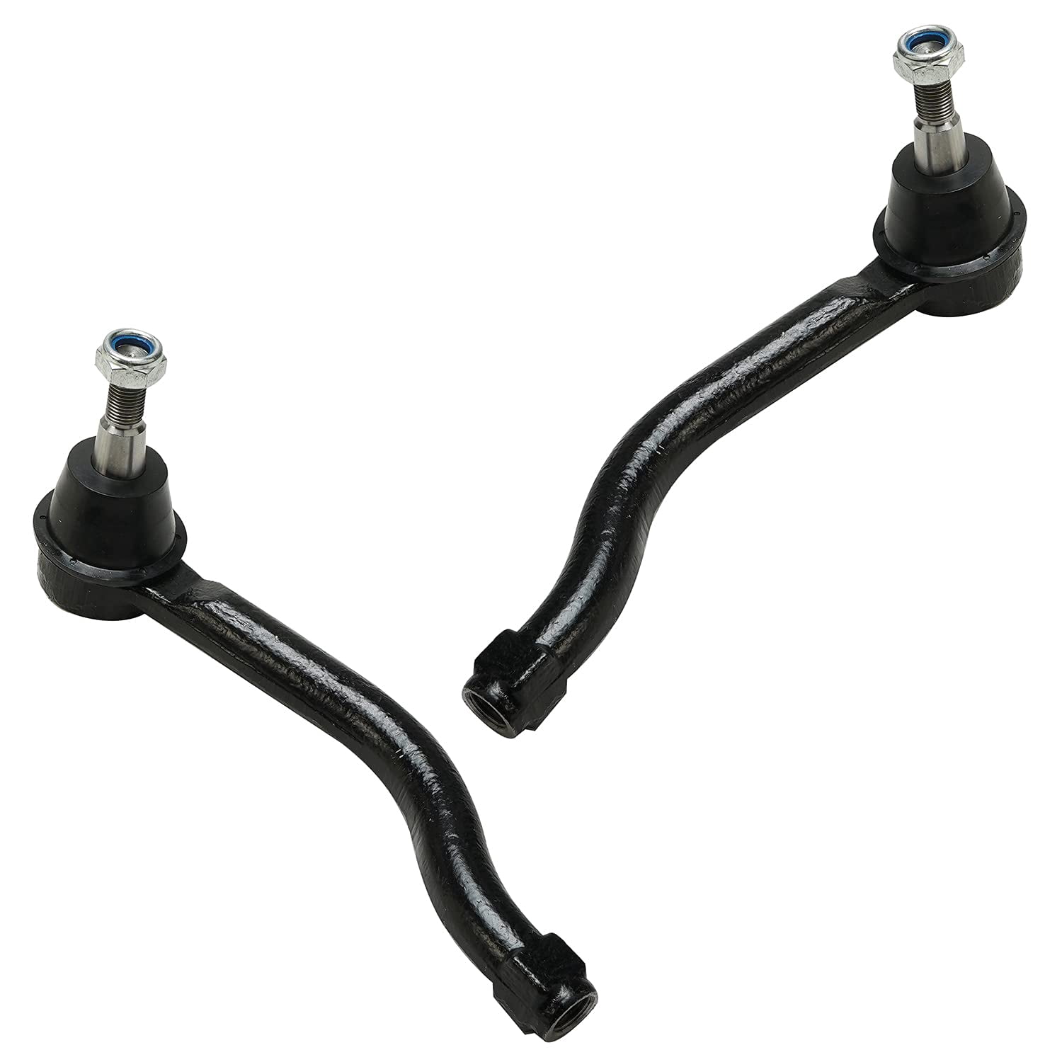 Detroit Axle - Front End 10pc Suspension Kit for 2007-2013 Nissan Altima, 2 Lower Control Arms w/Ball Joints Inner and Outer 4 Tie Rods 2 Boots 2 Sway Bars Replacement 2008 2009 2010 2011 2012 Altima