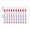 Red, variant on 10 Pack Long Nib Permanent Carpenter Marker Pens, Quick Dry Waterproof Colorful Hole Markers with 10ml Ink, practical construction marking tool for multi-surface daily marking work