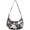 Black-42, variant on Romantic Rose and Peony Pattern Shoulder Bag Aesthetic Floral Crossbody Purse for Women Vintage Watercolor Bloom Garden Style Travel Bag for Spring and Summer
