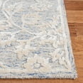 thumbnail image 3 of SAFAVIEH Glamour Zowie Floral Area Rug, Blue/Ivory, 10' x 14', 3 of 8