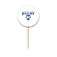 thumbnail image 1 of Rugby Scotland Run Art Deco  Fashion Toothpick Flags Round Labels Party Decoration, 1 of 3