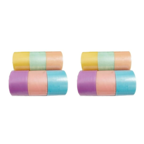 Billuyoard 24x Sticky Ball Tapes Scrapbook Crafts Game Unzip Relaxing Tape Colored Type1 NO1