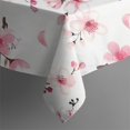 thumbnail image 5 of Pioneer Flower Floral Print Pattern Square Tablecloth,Waterproof Square Table Cover,Wipeable Spillproof Washable Table Cover for Home Kitchen Party Decor 42"X42"(107x107cm), 5 of 6