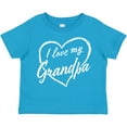 thumbnail image 3 of Inktastic I Love My Grandpa in White Chalk Heart Boys or Girls Toddler T-Shirt, 3 of 5