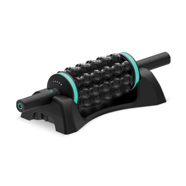 CHIRP RPM Rolling Percussive Massager, Percussive Therapy, Whole Body Relief, Deep Tissue and Muscle Recovery, Percussion Massage, Rechargeable, Hands-Free Base, Powerful, 5-Speed Reversible Spin