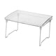 thumbnail image 3 of Organizador apilable transparente de plástico para mesa, para maquillaje, utensilios de cocina, papelería, un nivel, tamaño libre., 3 of 14