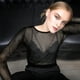 thumbnail image 5 of GOOHOCHY Blusa de malla transparente para mujer, cuello redondo, manga larga, malla, transparente, para fiesta, lisa, talla XL, 5 of 8