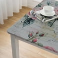 thumbnail image 4 of BANET Tablecloth Washable Square Table Cover Decorative Tablecloths, Dining, Buffet Parties &amp; Camping, - Spring/Summer white, 4 of 7