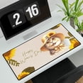 thumbnail image 3 of Happy Women's Day Scottish Fold Sunflower Vintage Proud Mom Desk Mat Full Keyboard Mouse Pad Cat Lover Kitten Owner Gifts Large Mousepad - 02030, 3 of 5